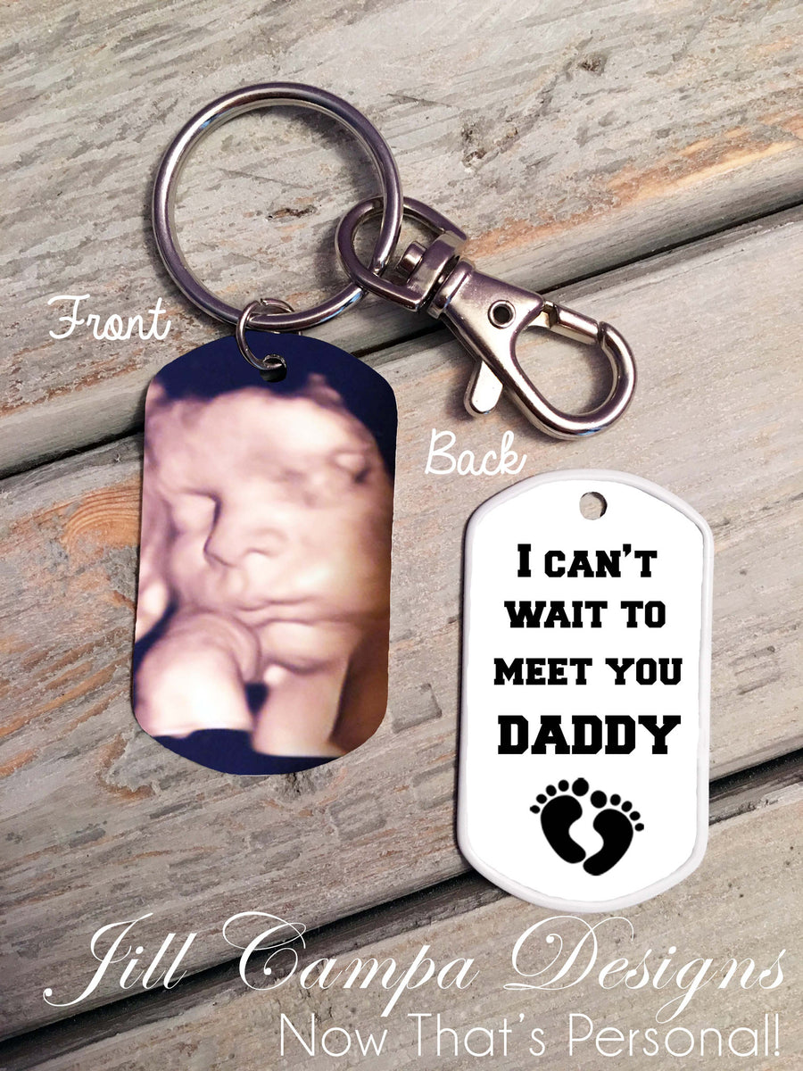 Sonogram picture keychain shop