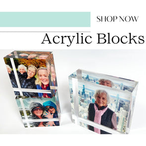 acrylic photo blocks made with uv printing
