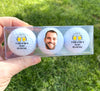 Double-Sided Golf Balls - If Found, Return for a Free Beer & Custom Photo