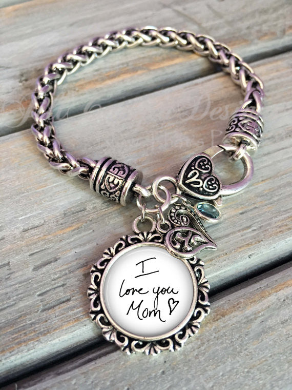Personalized Handwriting Bracelet - Using your personalized handwriting