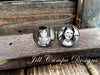 Personalized Photo Cuff Links - Then and Now - Wedding Cufflinks, Cuff Links, custom cuff links, Father of the bride cuff links, photo cufflinks - Jill Campa Designs - Now That's Personal! 