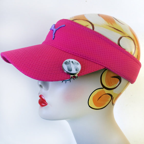 SONOGRAM or Baby footprint Magnetic Golf Ball Marker & hat clip set - Jill Campa Designs - Now That's Personal!  - 2