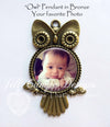Baby SONOGRAM owl necklace - Jill Campa Designs - Now That's Personal!  - 3