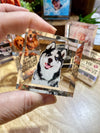 dog memorial gift acrylic block