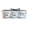 father of the bride personalized golf balls