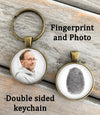 Fingerprint and Photo Key chain