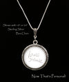 LARGE Custom Handwriting necklace - Jill Campa Designs - Now That's Personal!  - 2