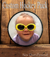 Custom Photo Hockey Puck - your photo on a hockey puck