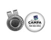 YOUR LOGO on a Magnetic Golf Ball Marker & hat clip set - golf ball marker - Company Logo - Ball Marker - Corporate gift - Golf Tournament - Jill Campa Designs - Now That's Personal!  - 1