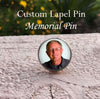 memorial lapel pin