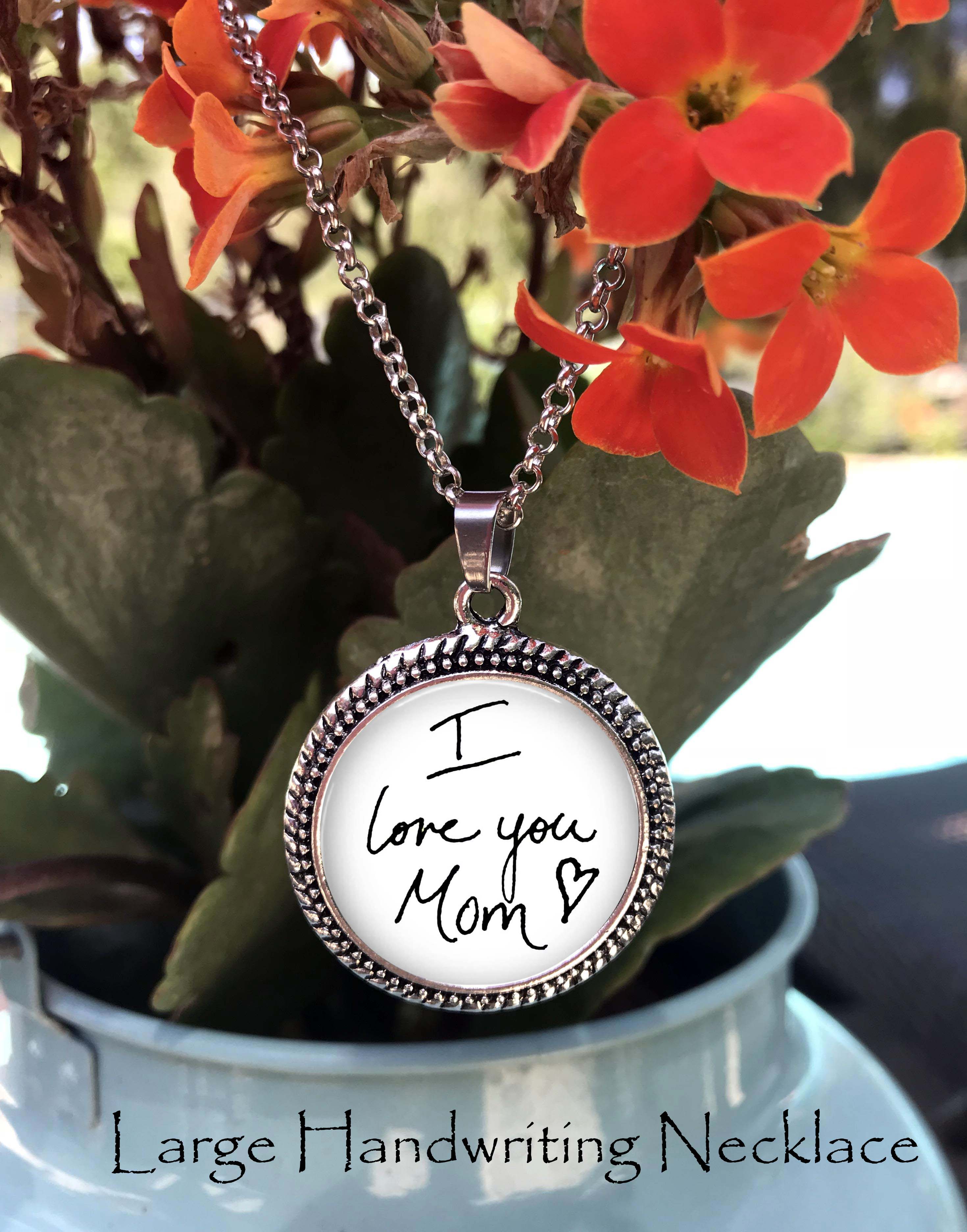 Actual Handwriting Necklace - Customised Jewellery With Handwriting
