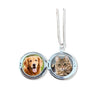 Pet Memorial Pawprint and Photo Locket with optional engraving