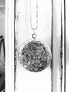 Pet Memorial Pawprint and Photo Locket with optional engraving