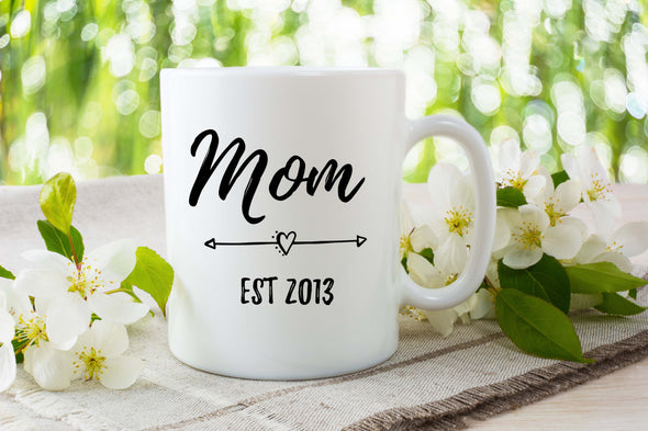 Mom Mug, Mom EST Mug