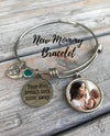 Personalized New Mom Charm Bracelet
