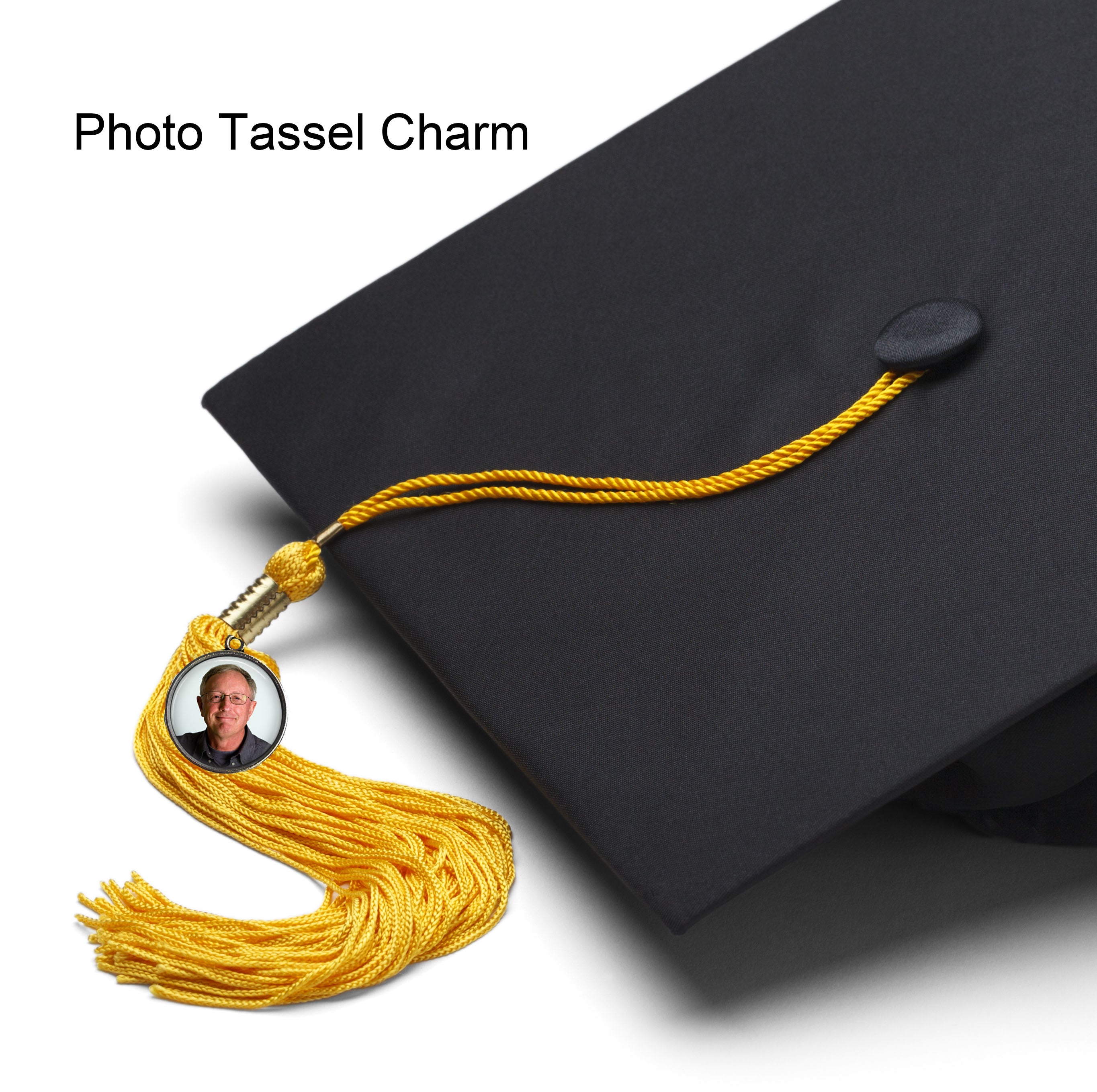 Graduation Cap Charm, Wedding Bouquet Charm, Memorial Charm, Photo Charm,  Custom Accessories – Creationz of the H'Art