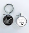 Sonogram Keychain - Someone special will soon call me Daddy